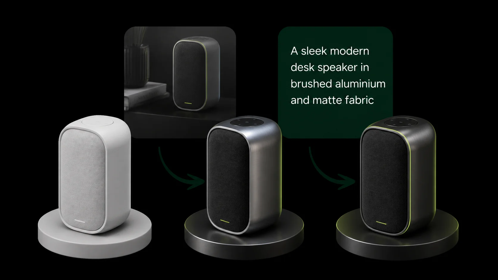 A single-material 3D object concept
